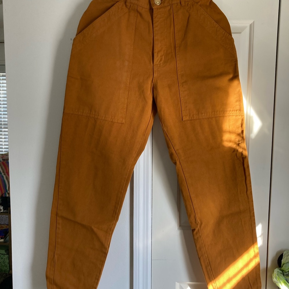 Big Bud Press Pencil Pant in Mustard